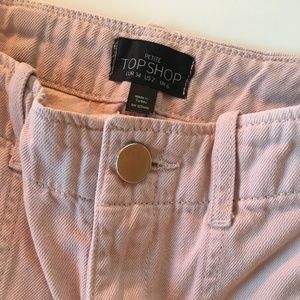 Top Shop Petite light pink trouser